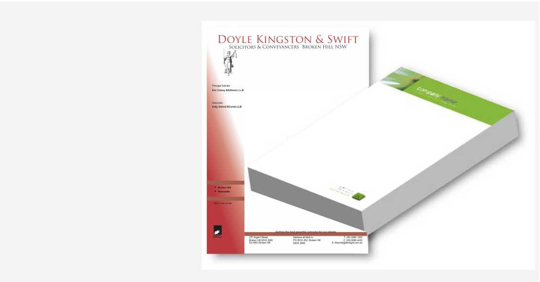 Image of Branded Bussiness Letterheads